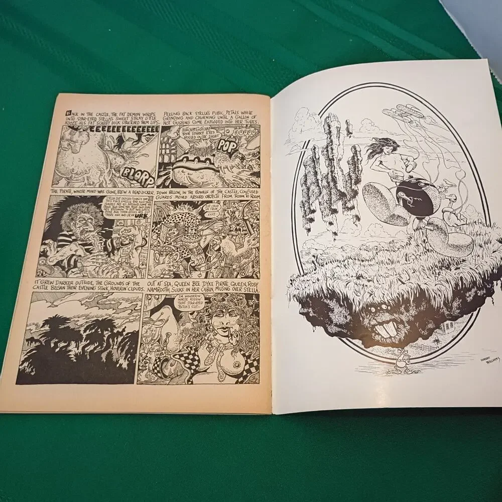 Zap Comix #4 Apex Novelties R. Crumb 2nd Printing Underground Comix Comic